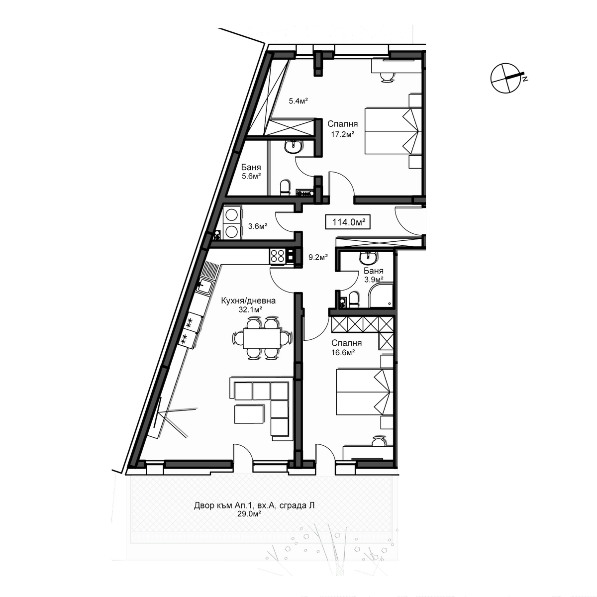 Апартамент А1